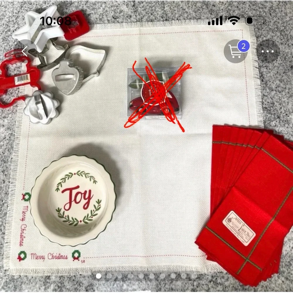 Bundle of Christmas Kitchen Items